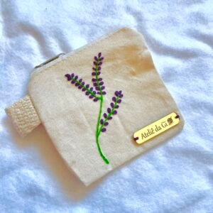 Porta Moeda - Lavanda